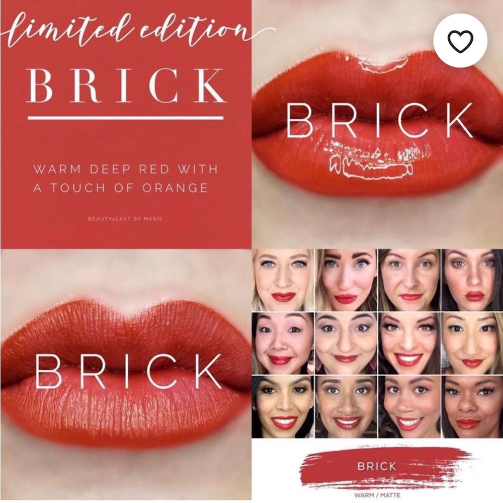 Limited Edition Brick Lipsense: Brand New /Sealed!